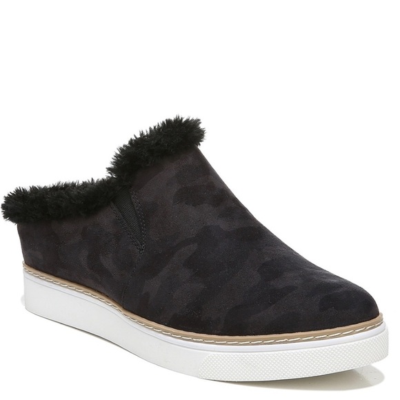 Dr. Scholl's Shoes - DR. SCHOLL’s “If Only” slip-on Black Camo Sneaker, Size 9